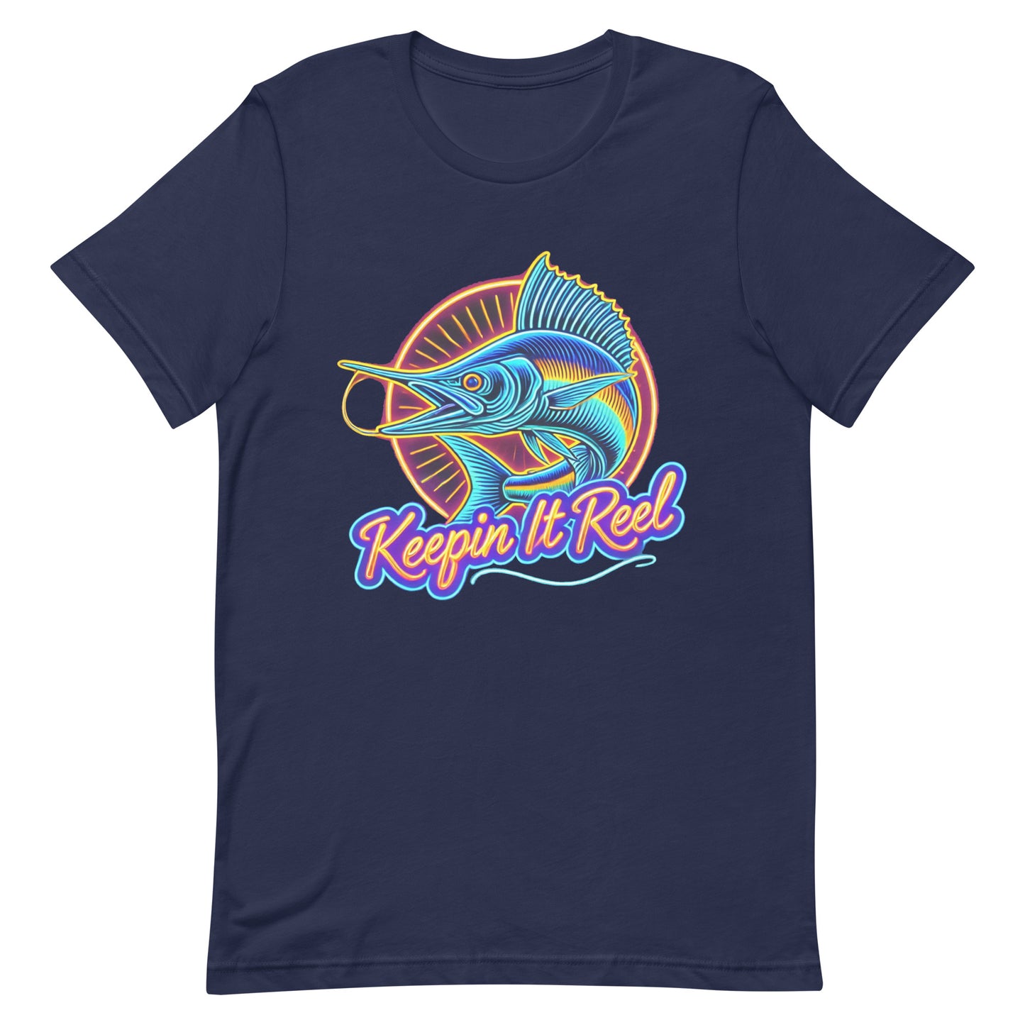 Unisex t-shirt "Neon Sailfish KIR"