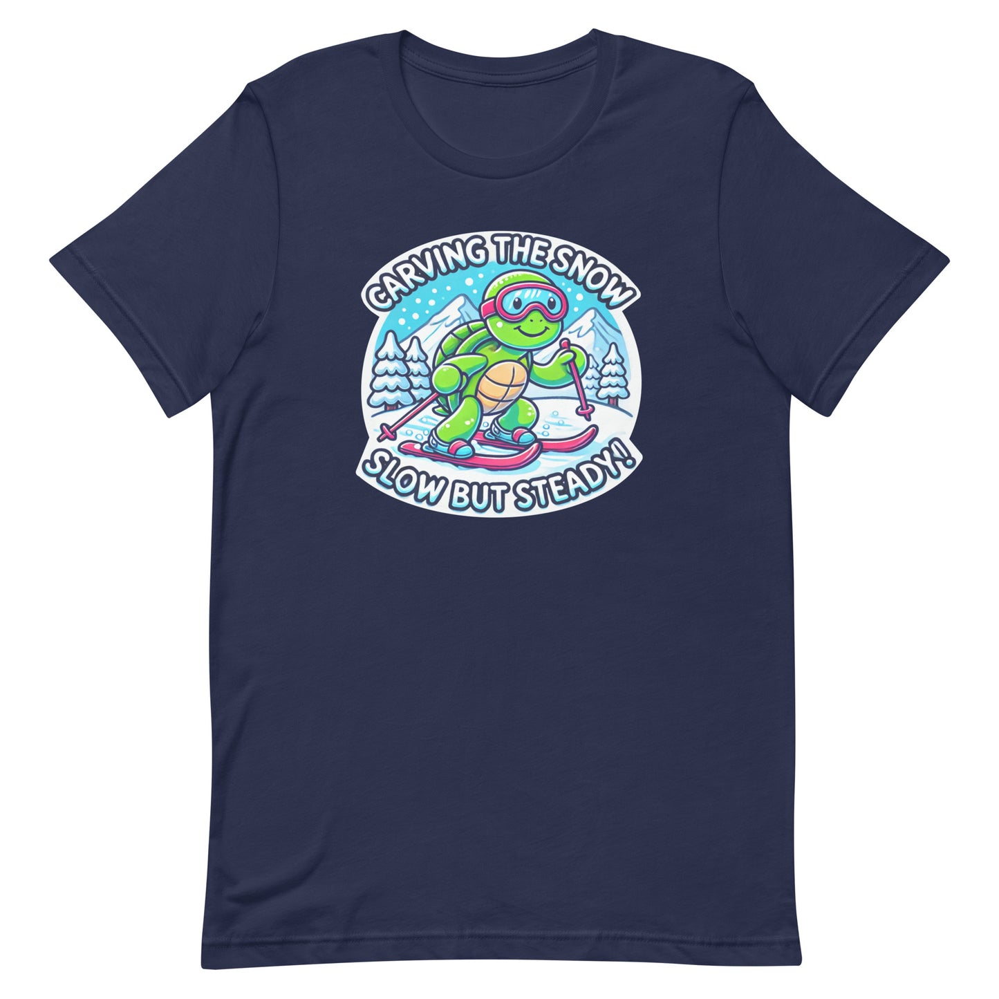Unisex t-shirt "Ski Turtle"