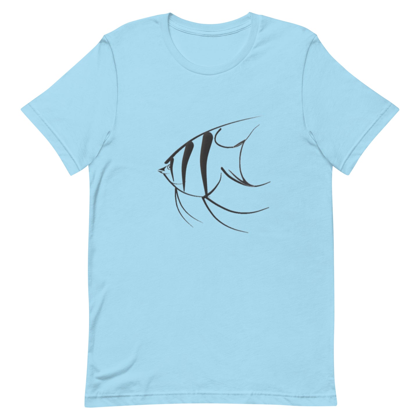 Unisex t-shirt “Abstract Altum Angelfish”