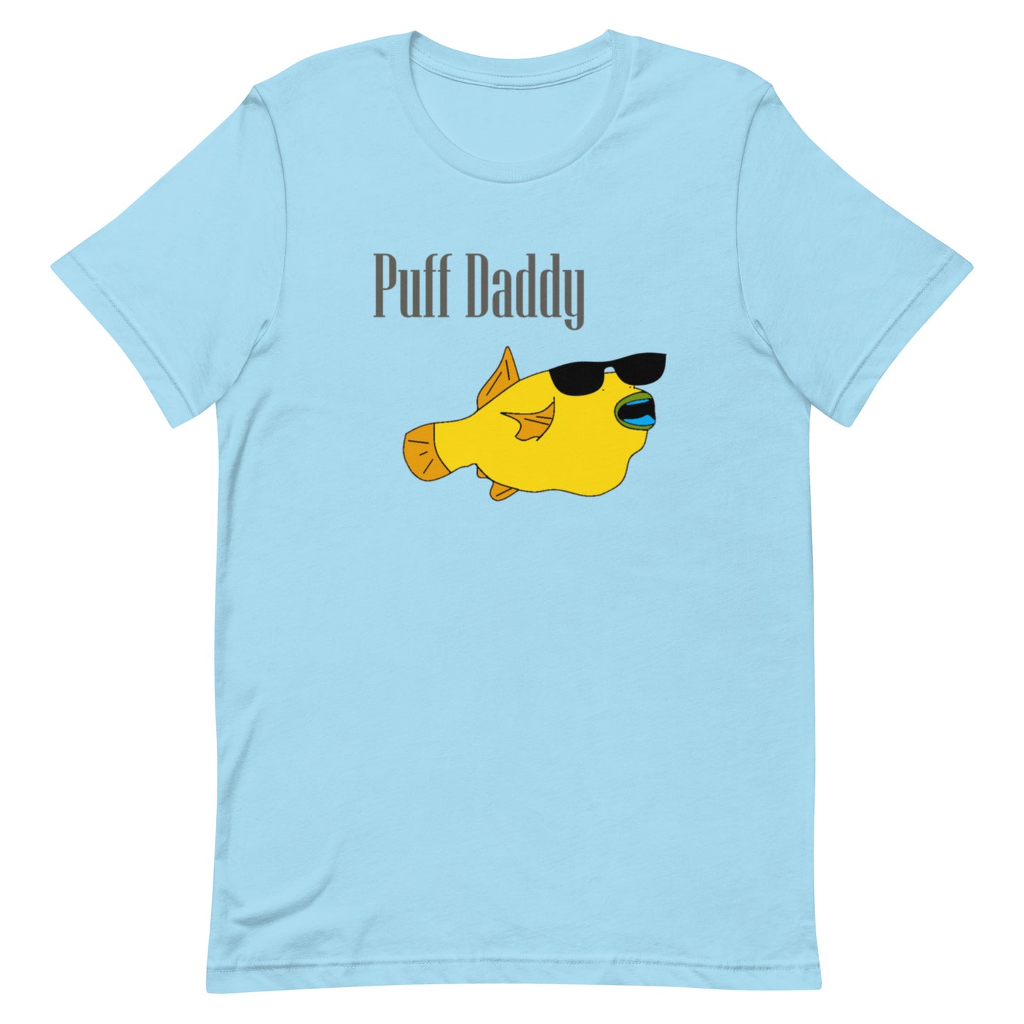 Unisex t-shirt “Puff Daddy w/Puffer Fish”
