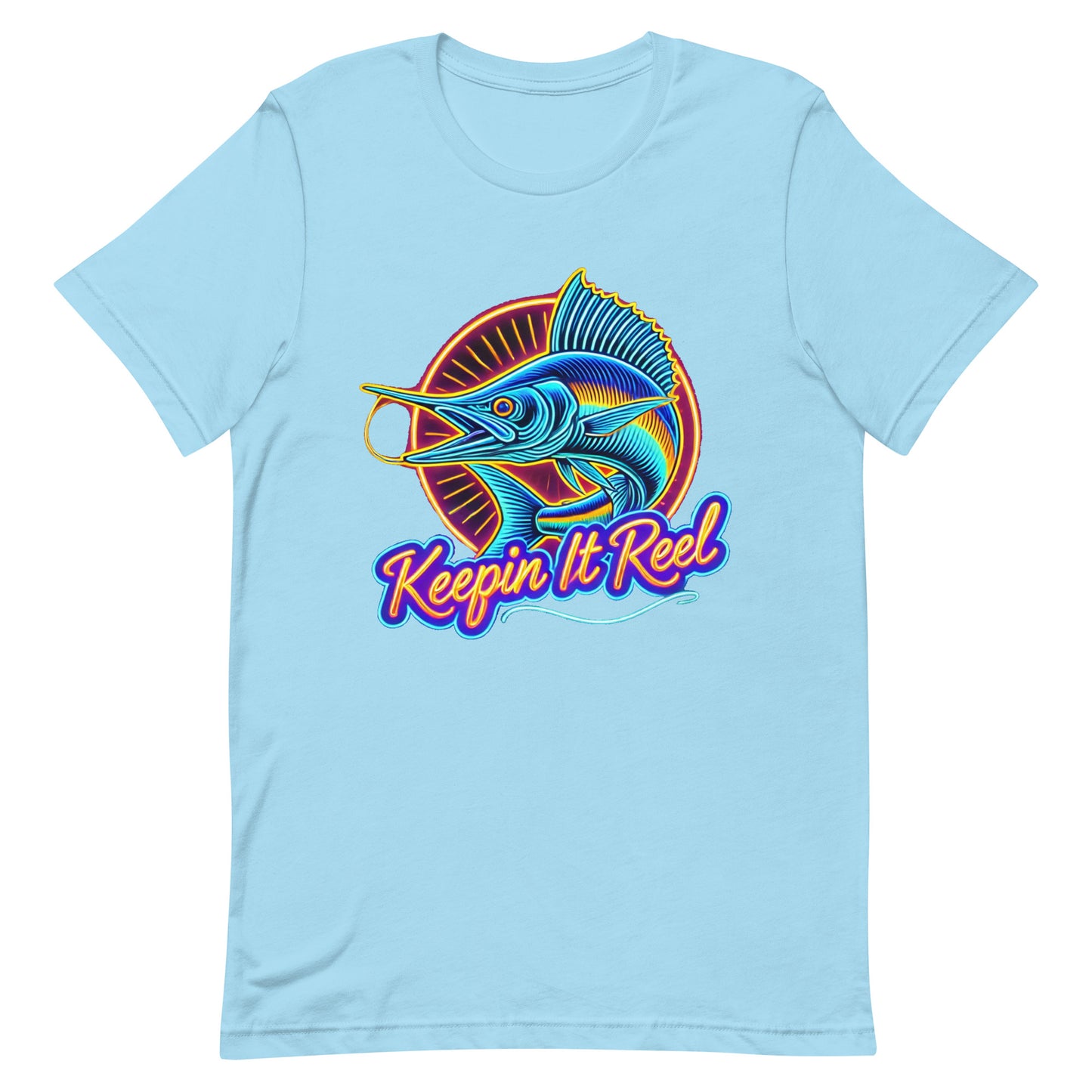 Unisex t-shirt "Neon Sailfish KIR"