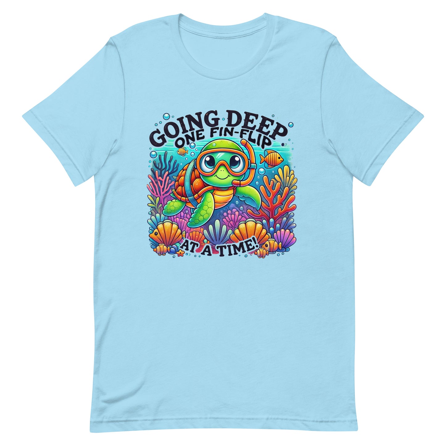 Unisex t-shirt "Scuba Turtle"