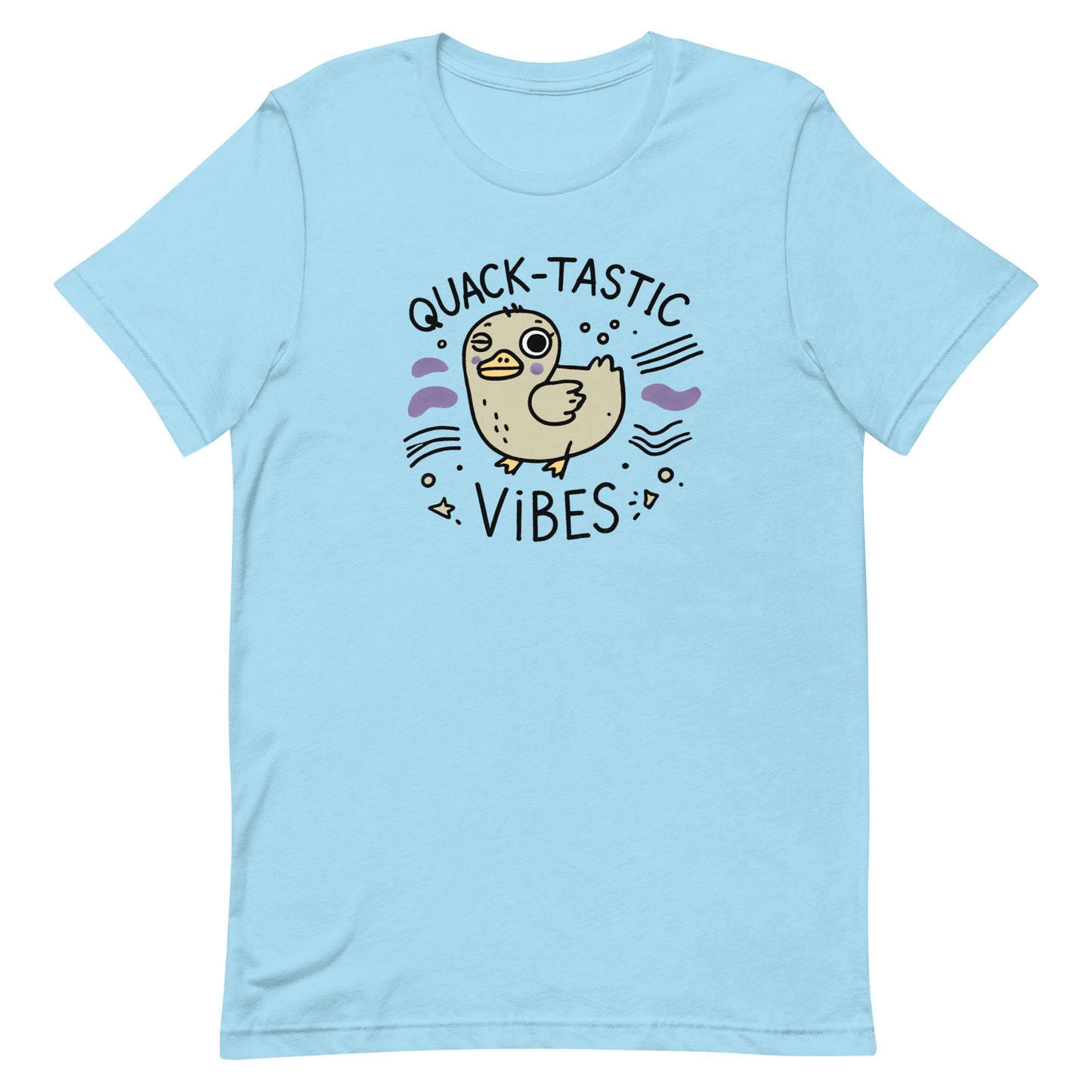 Unisex t-shirt "Quack-Tastic Vibes Duck"