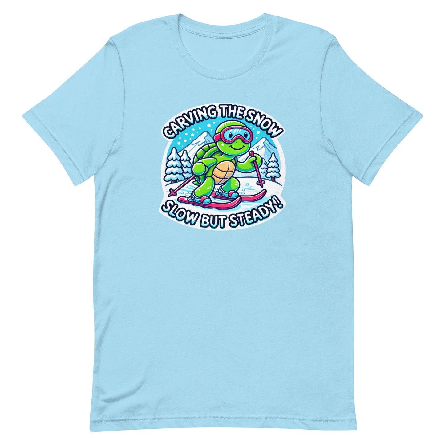 Unisex t-shirt "Ski Turtle"