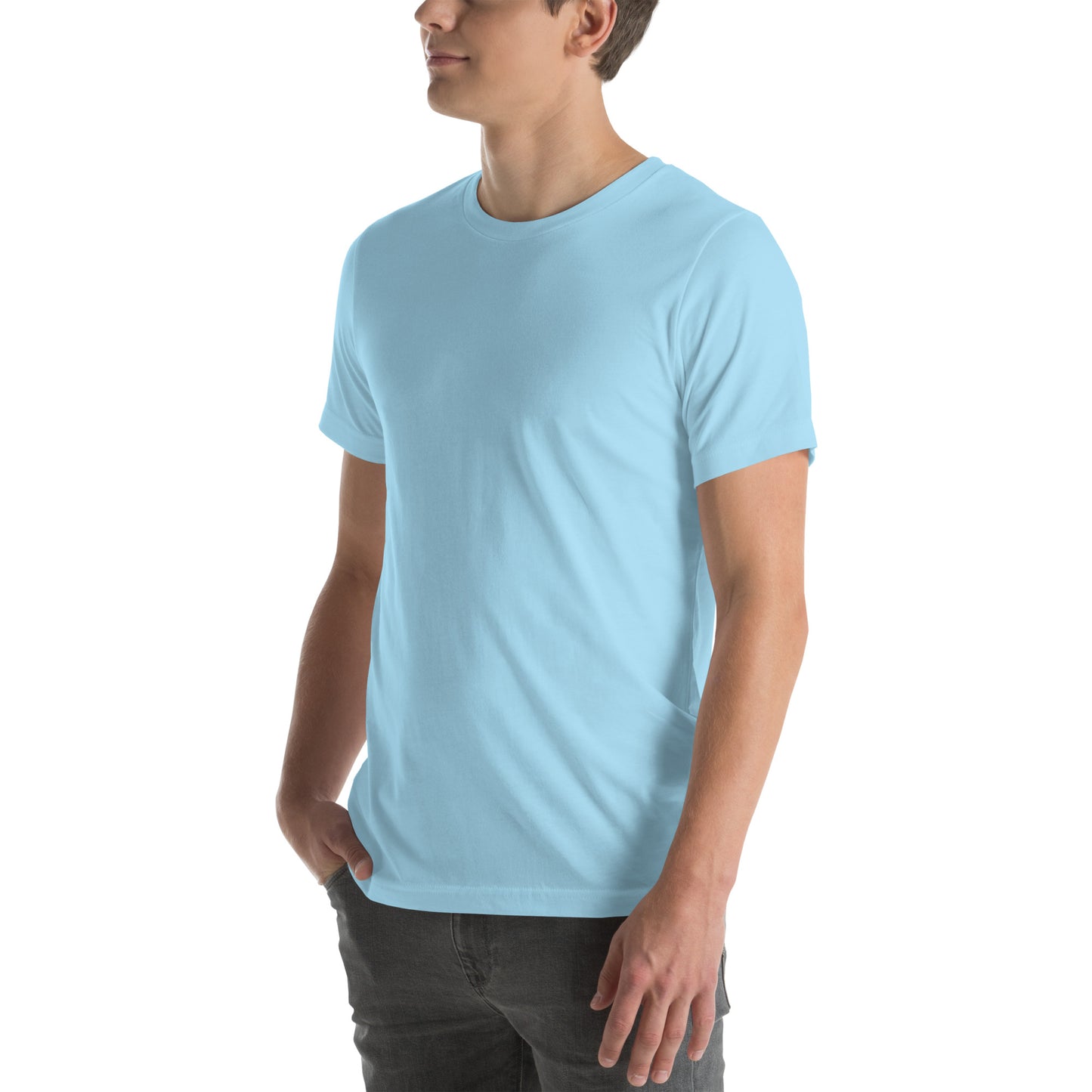 Unisex t-shirt "Neon Bass" Printed on back