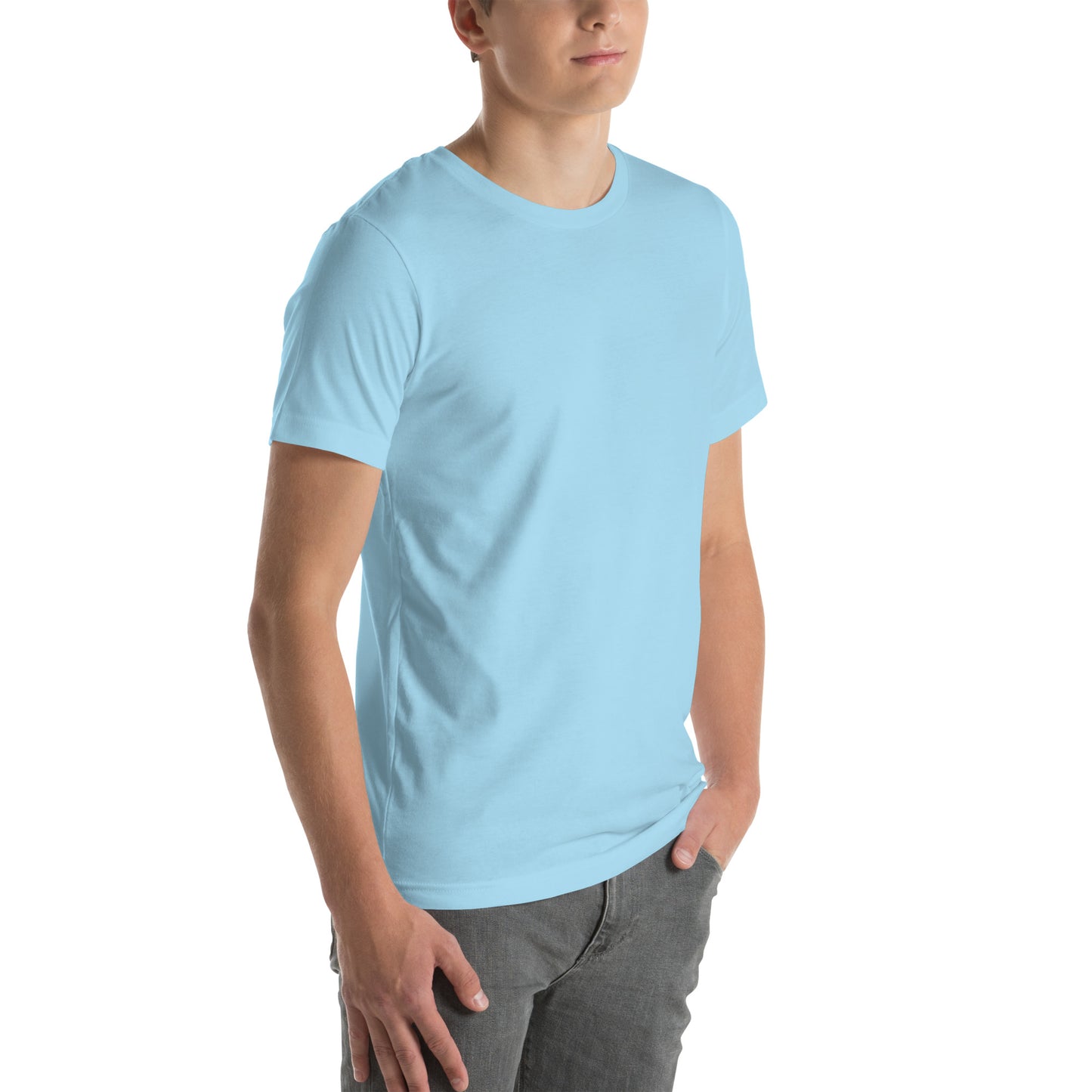 Unisex t-shirt "Neon Bass" Printed on back