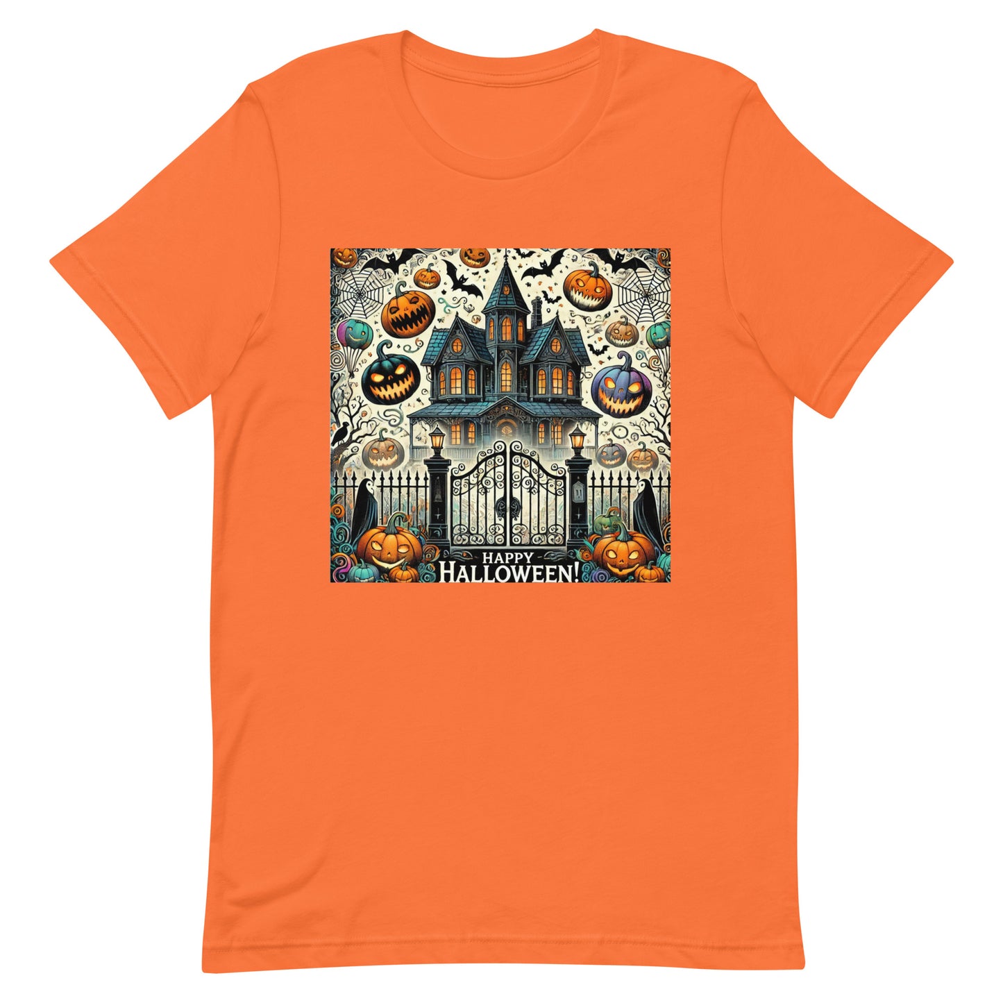 Unisex t-shirt “Happy Halloween”