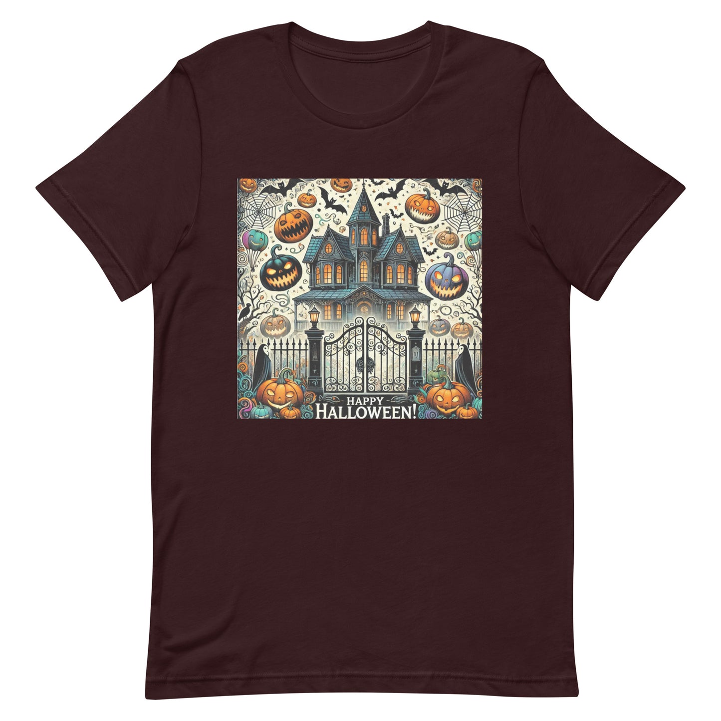 Unisex t-shirt “Happy Halloween”