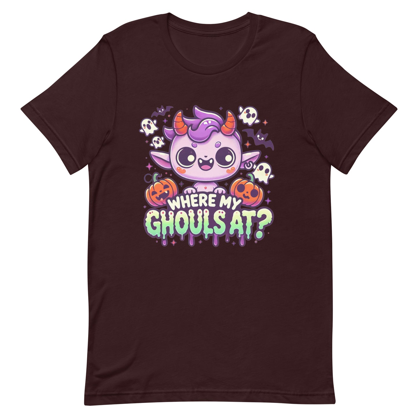 Unisex t-shirt “Where My Ghouls At?”