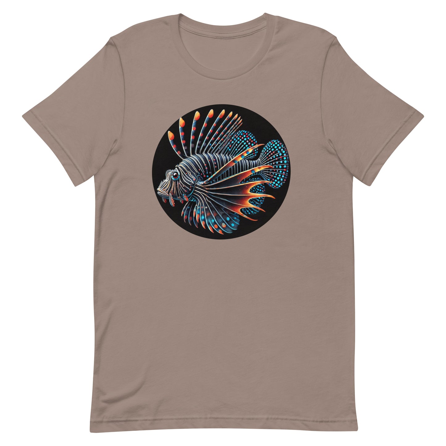 Unisex t-shirt “Neon Lionfish”