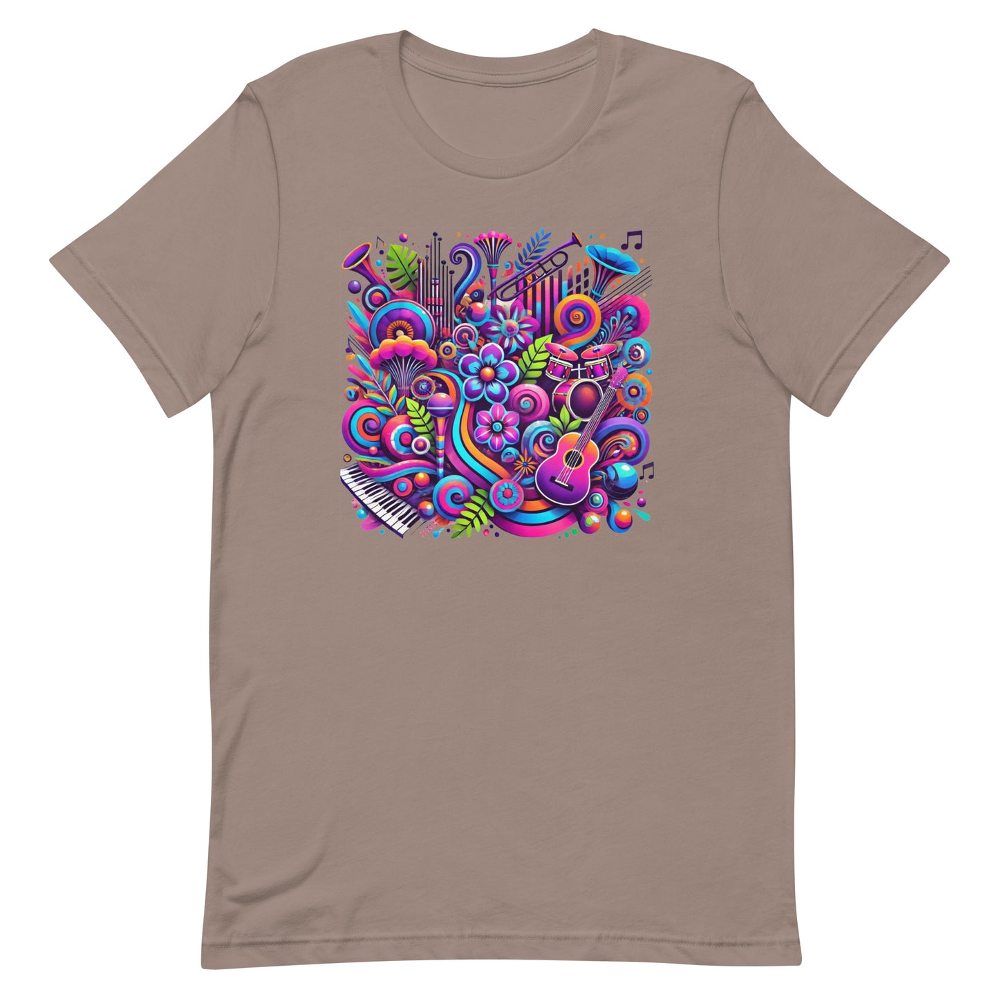 Unisex t-shirt “Colorful Music Blast”