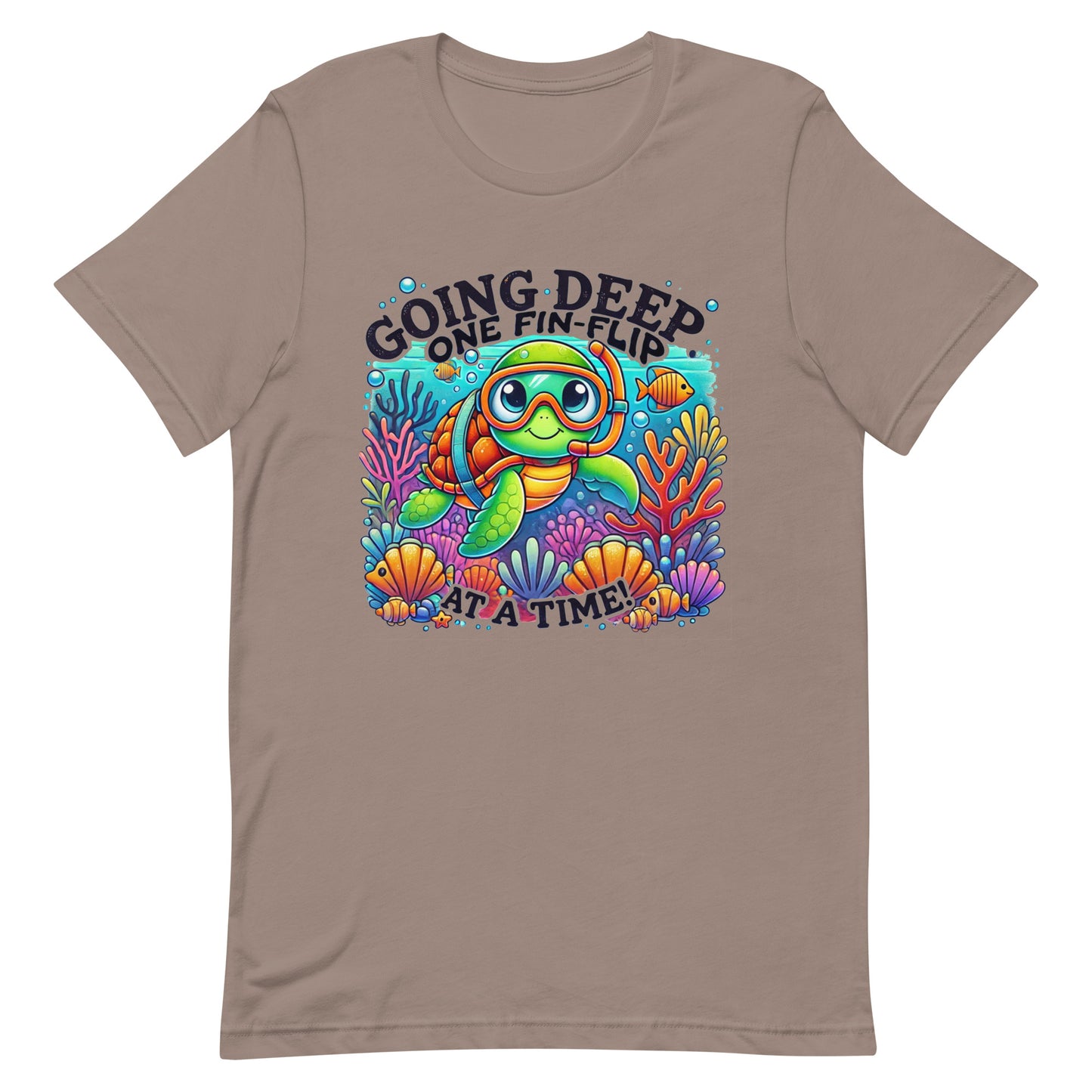 Unisex t-shirt "Scuba Turtle"