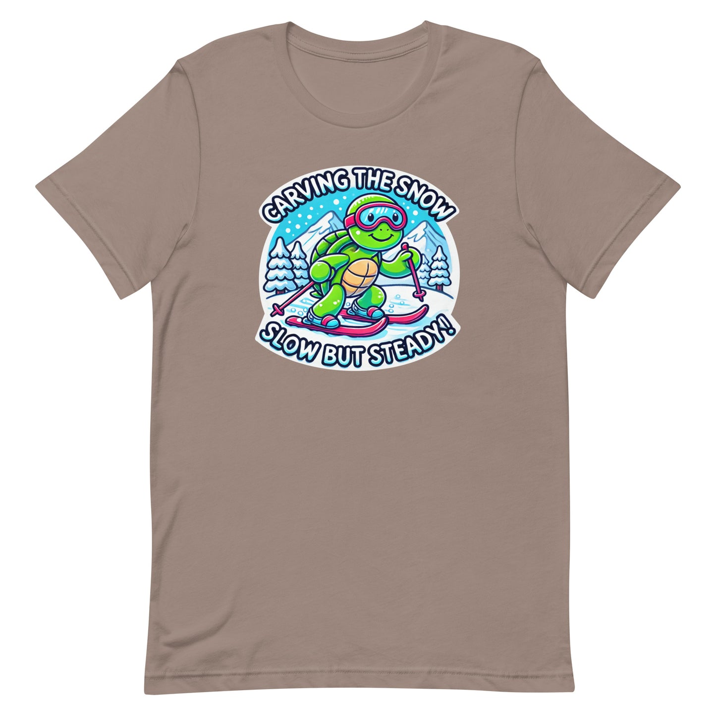 Unisex t-shirt "Ski Turtle"