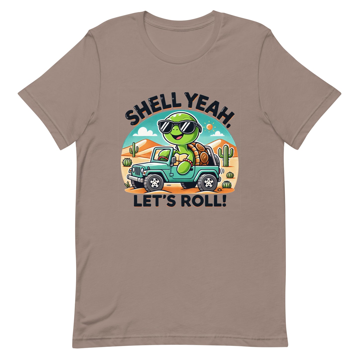 Unisex t-shirt "Shell Yeah Jeep Turtle"
