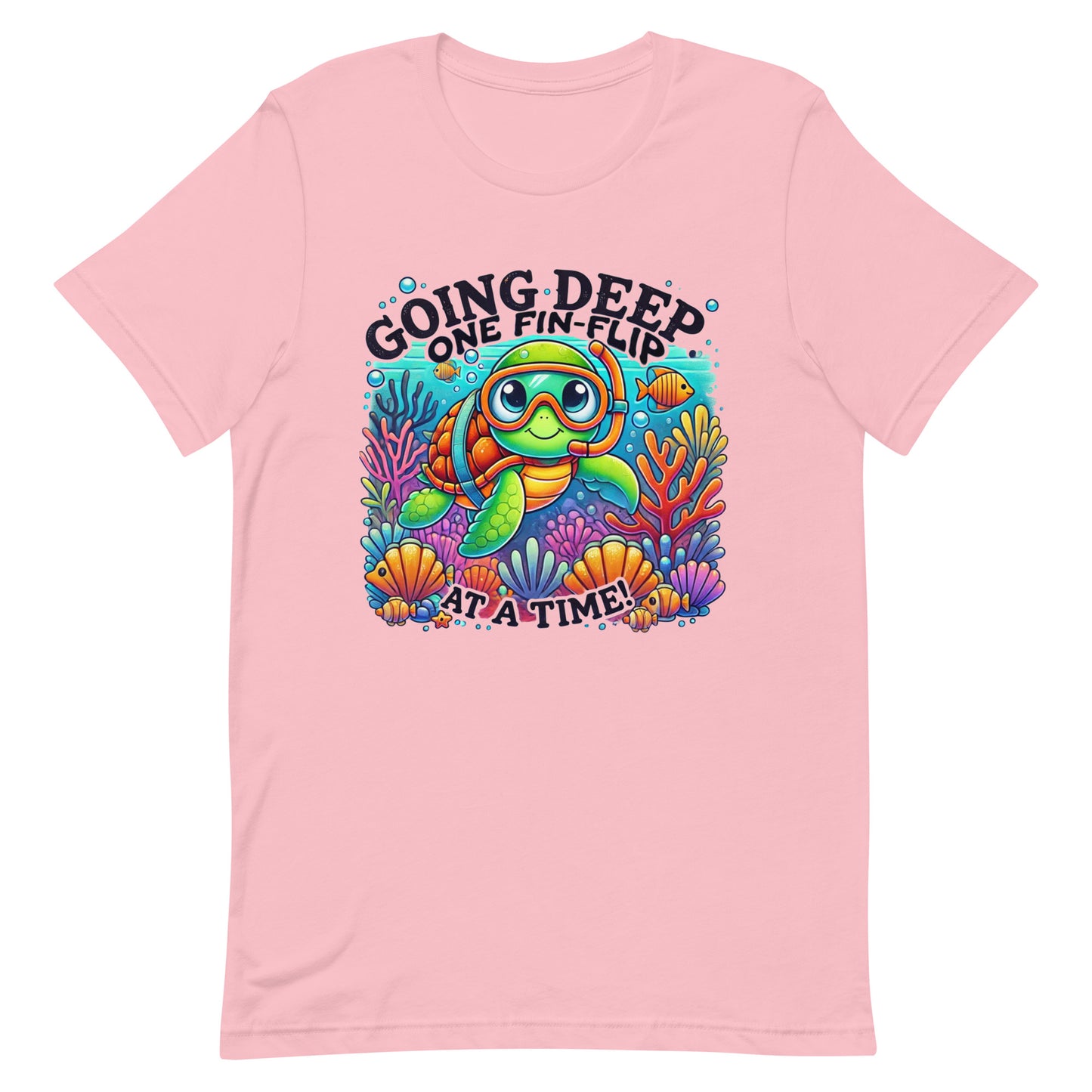 Unisex t-shirt "Scuba Turtle"