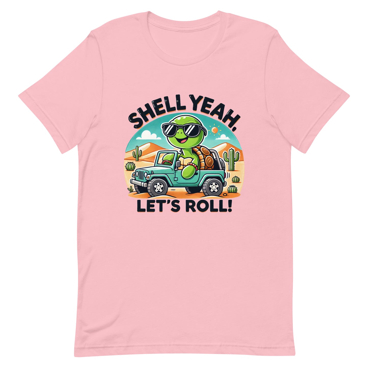 Unisex t-shirt "Shell Yeah Jeep Turtle"