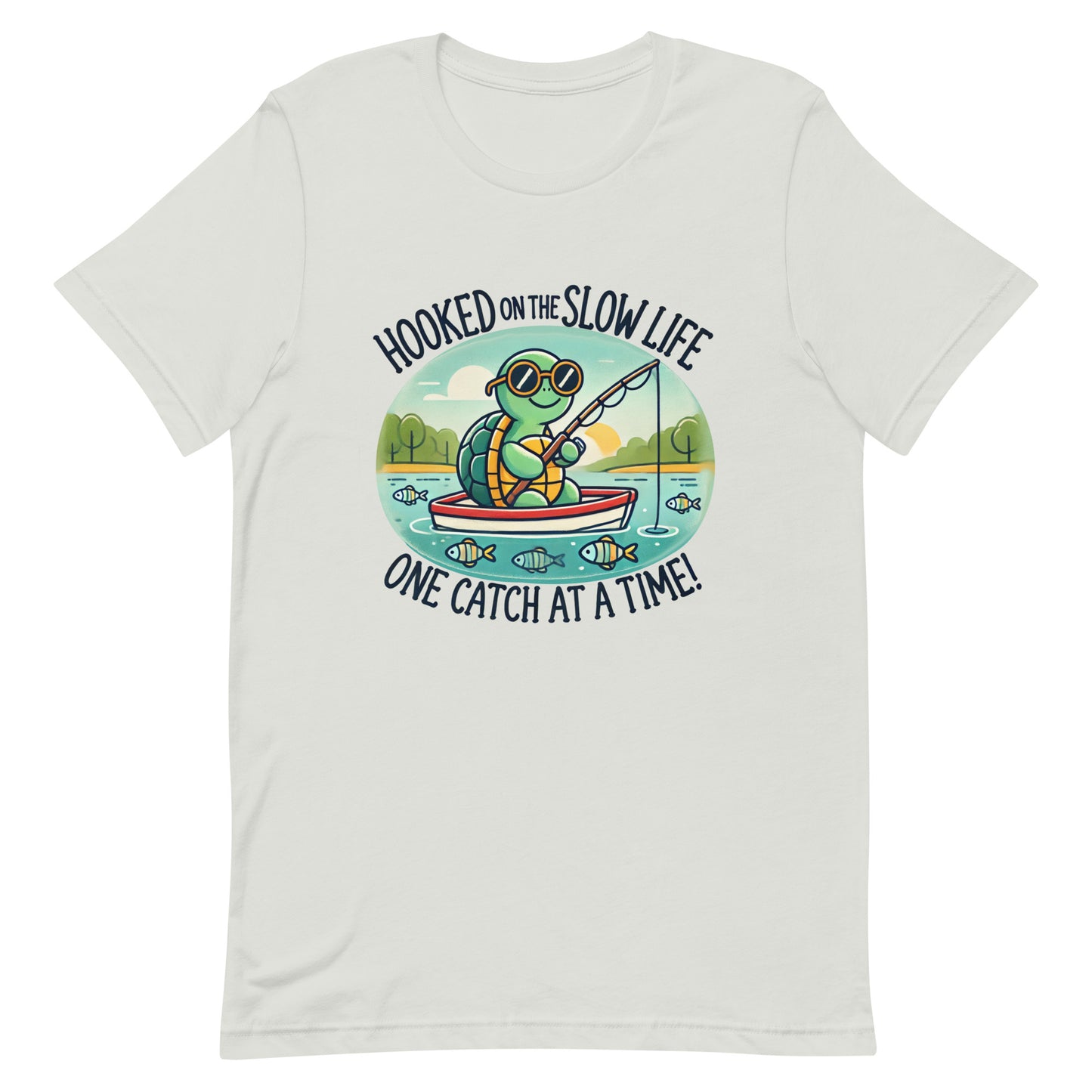 Unisex t-shirt "Fishing Turtle"