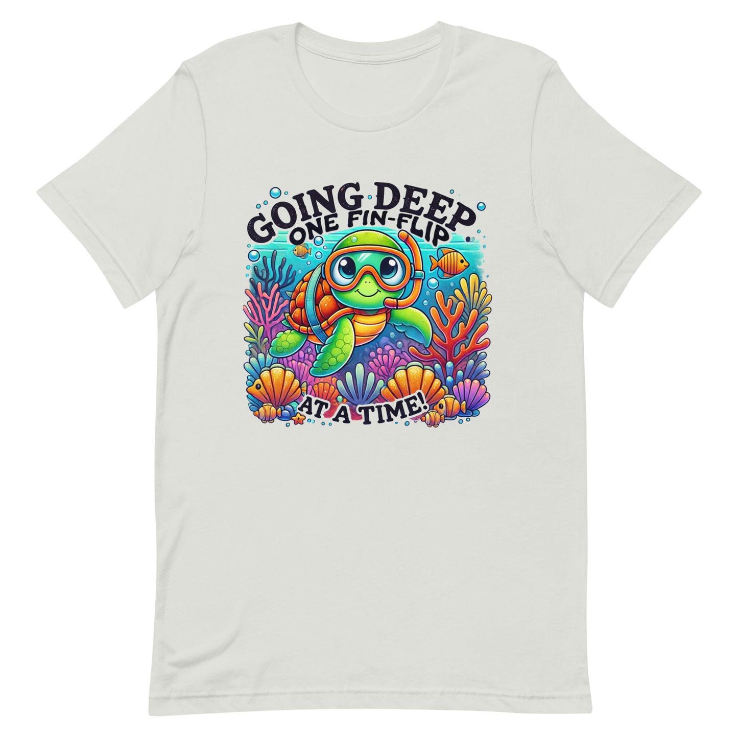 Unisex t-shirt "Scuba Turtle"