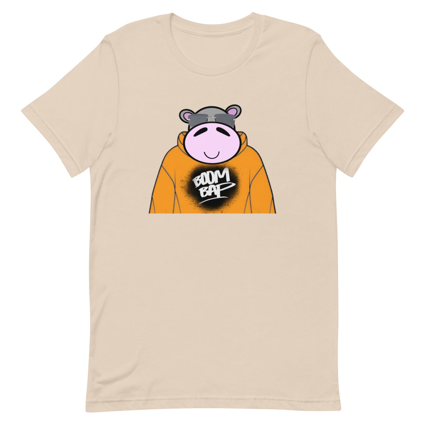 Unisex t-shirt “Hip Hop Hippopotamus”