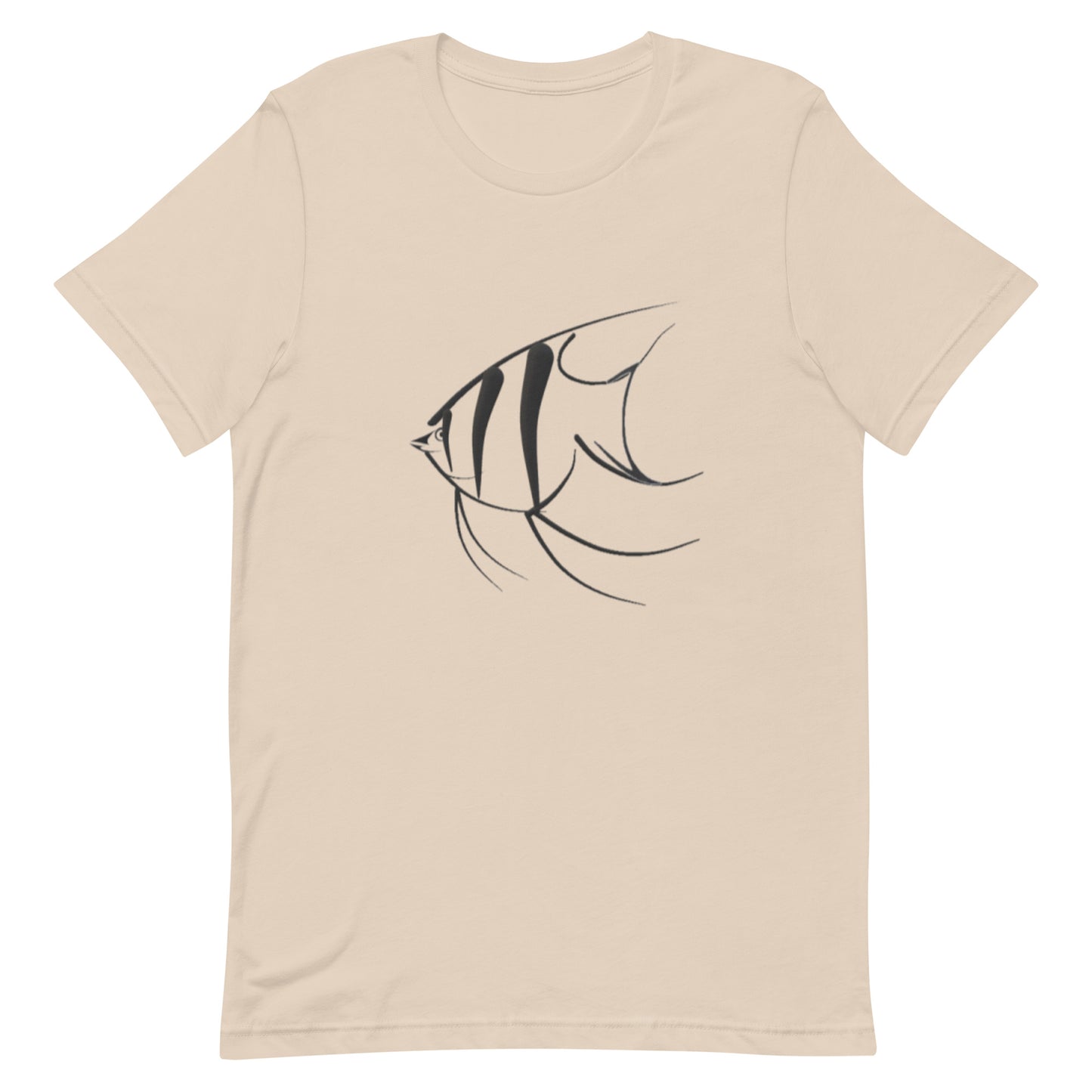 Unisex t-shirt “Abstract Altum Angelfish”
