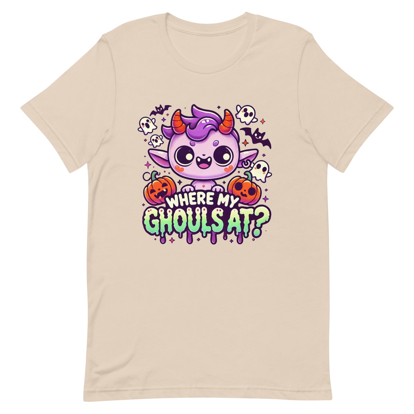 Unisex t-shirt “Where My Ghouls At?”
