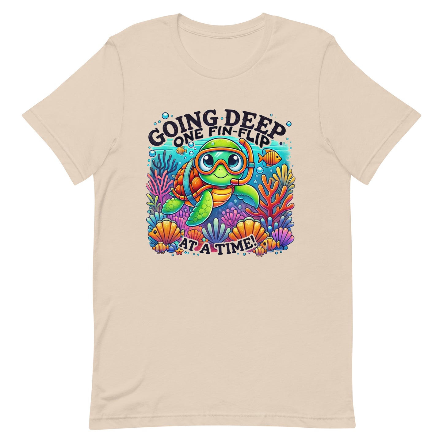 Unisex t-shirt "Scuba Turtle"