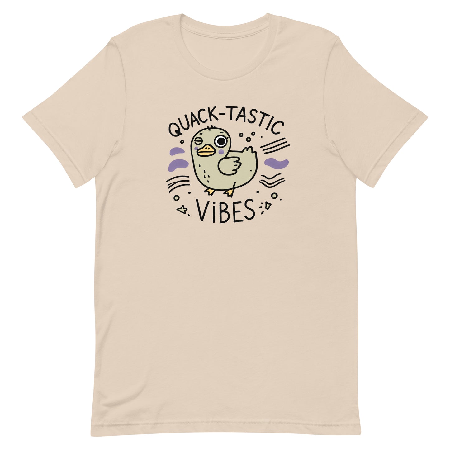 Unisex t-shirt "Quack-Tastic Vibes Duck"