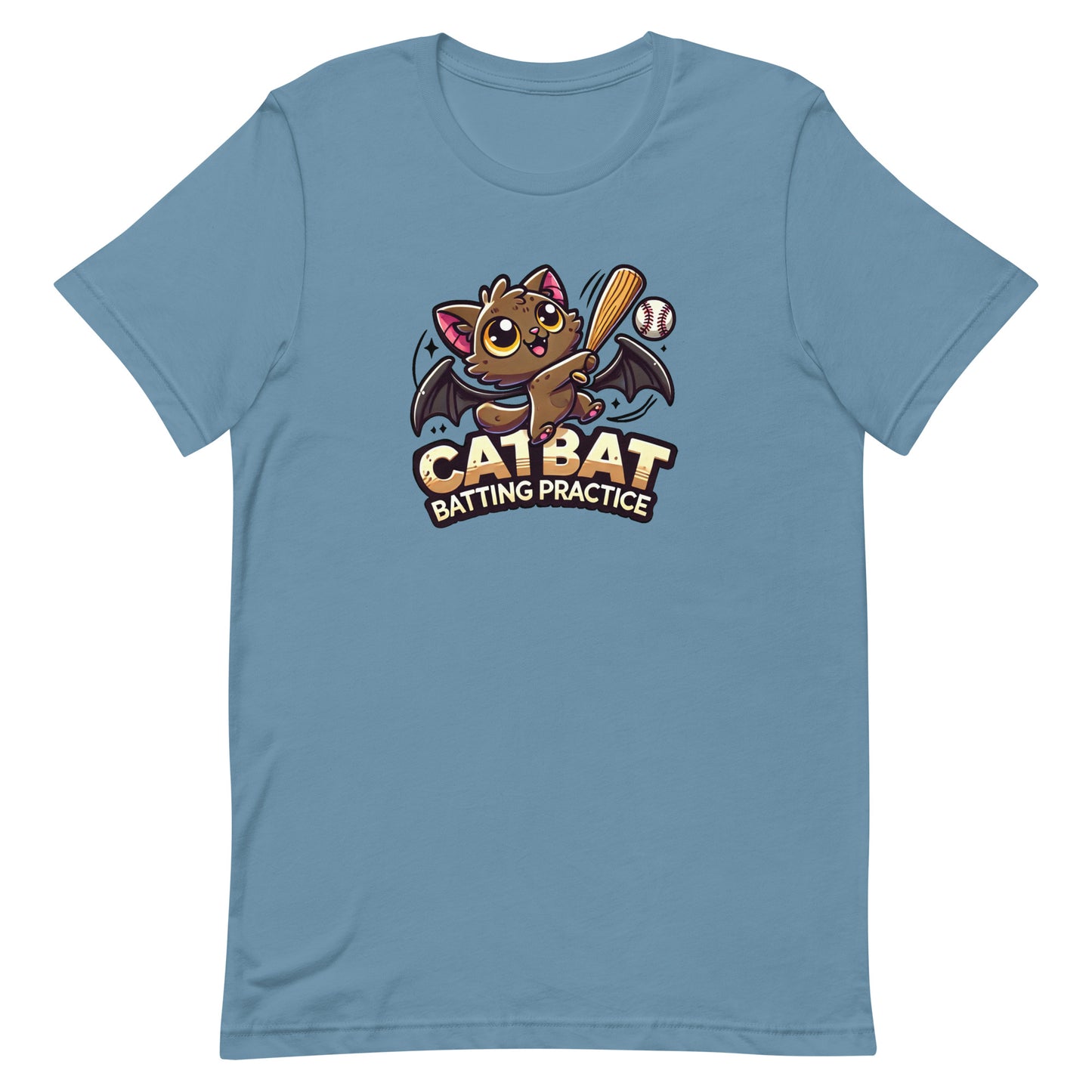 Unisex t-shirt "Catbat Batting Practice"