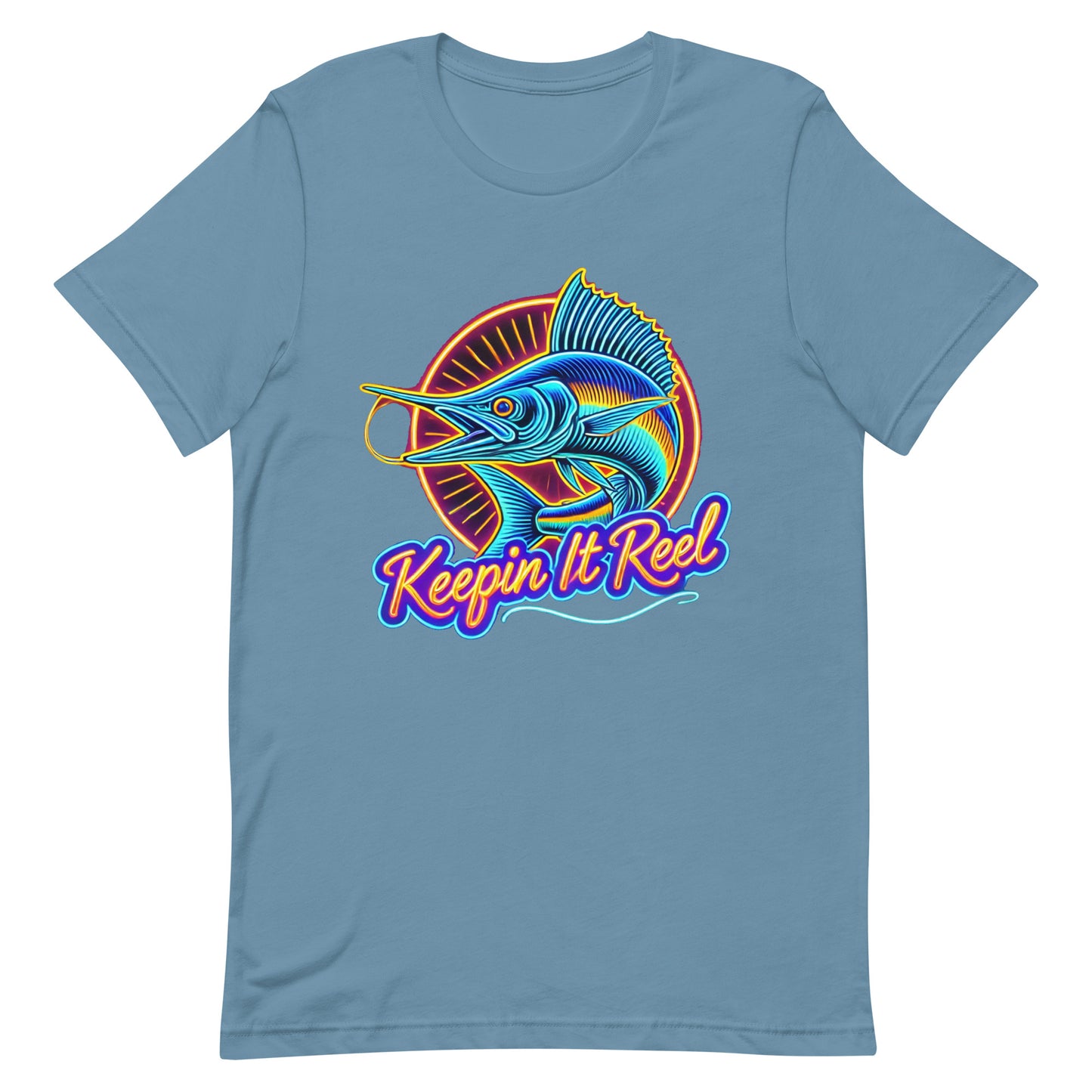 Unisex t-shirt "Neon Sailfish KIR"