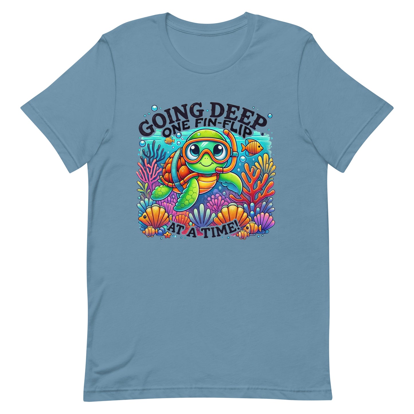 Unisex t-shirt "Scuba Turtle"