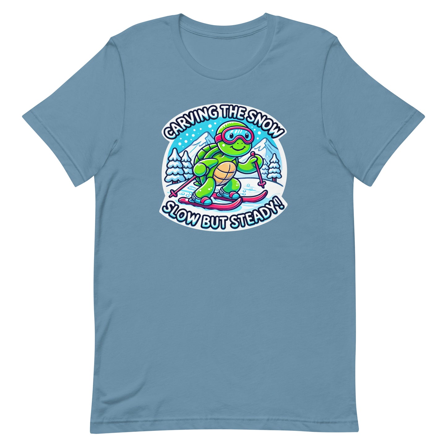 Unisex t-shirt "Ski Turtle"