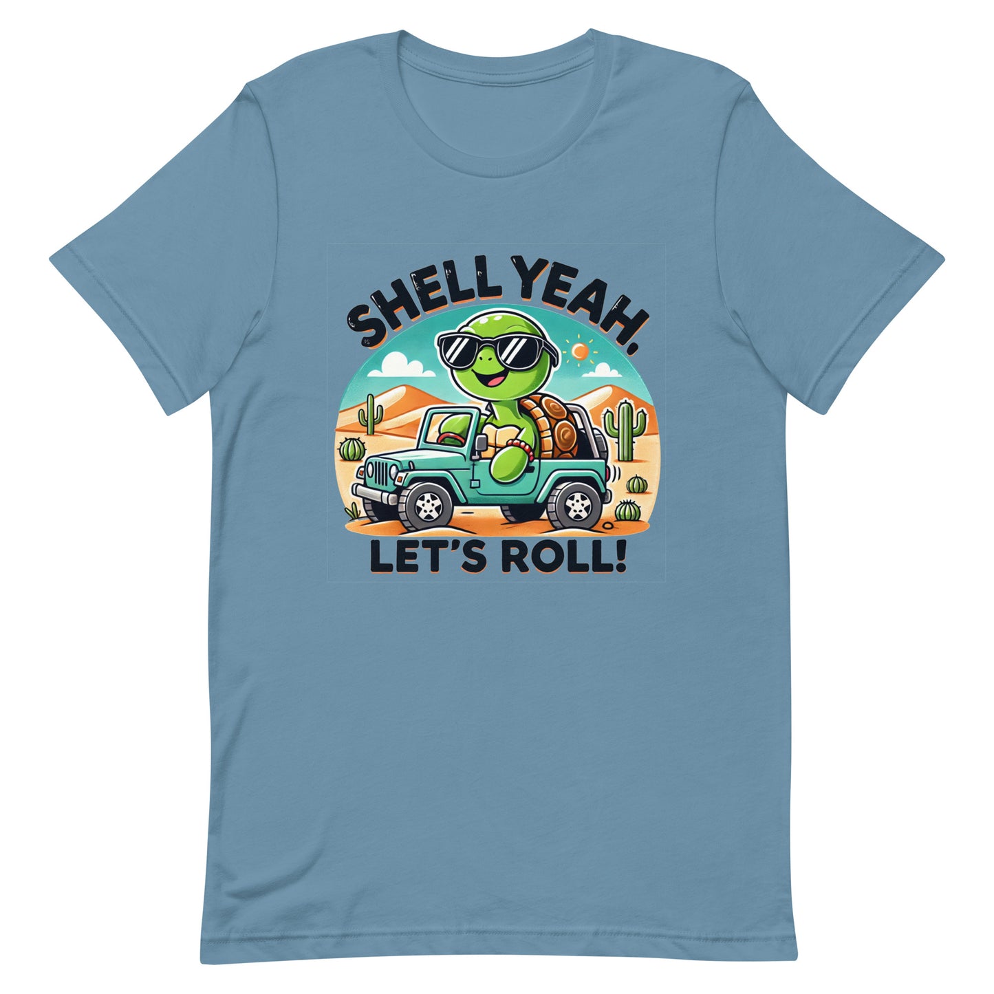 Unisex t-shirt "Shell Yeah Jeep Turtle"
