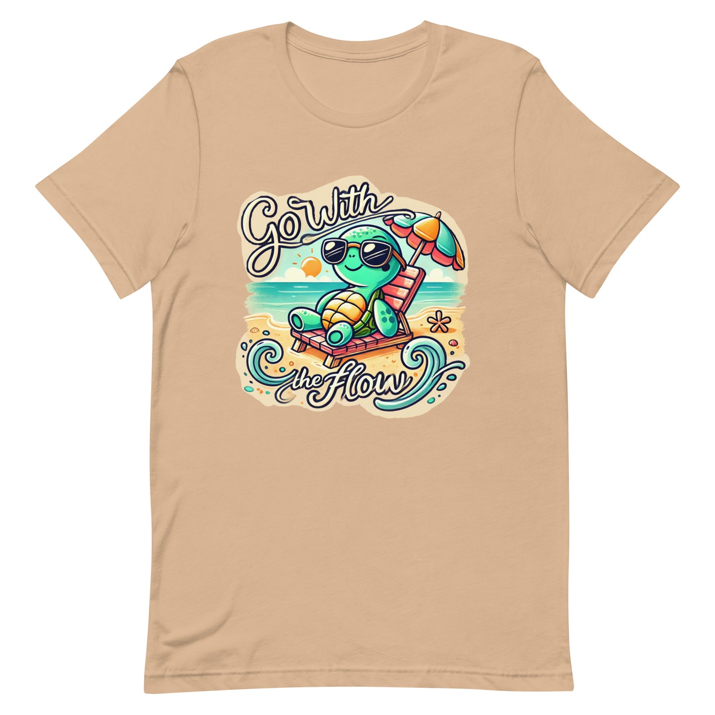 Unisex t-shirt "Beach Turtle"