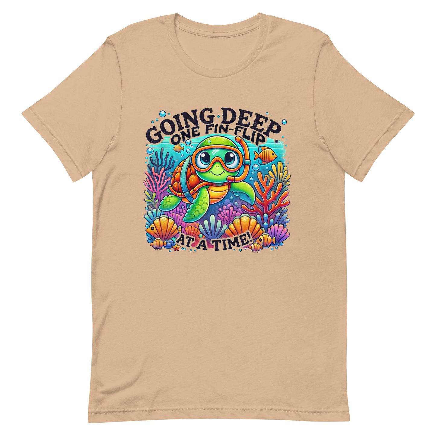 Unisex t-shirt "Scuba Turtle"