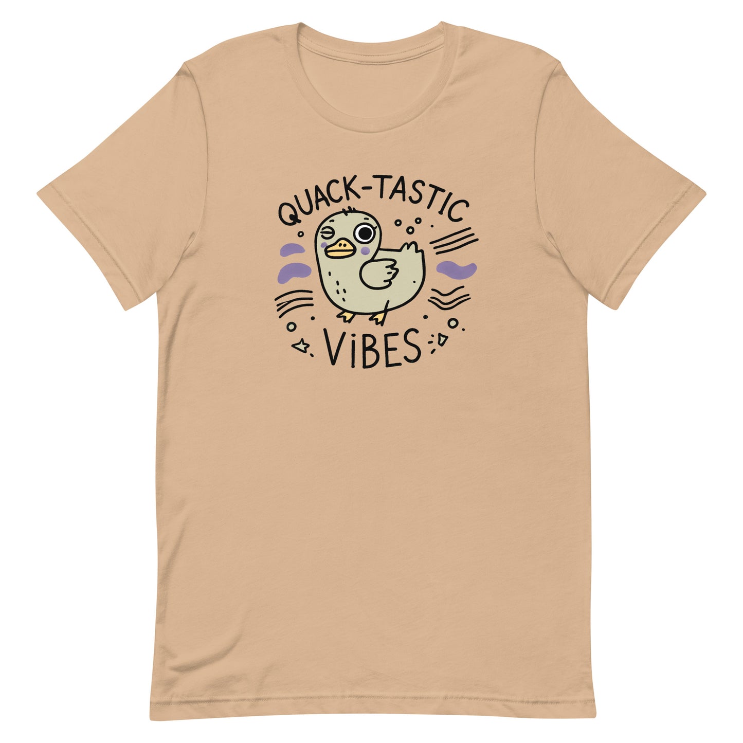 Unisex t-shirt "Quack-Tastic Vibes Duck"