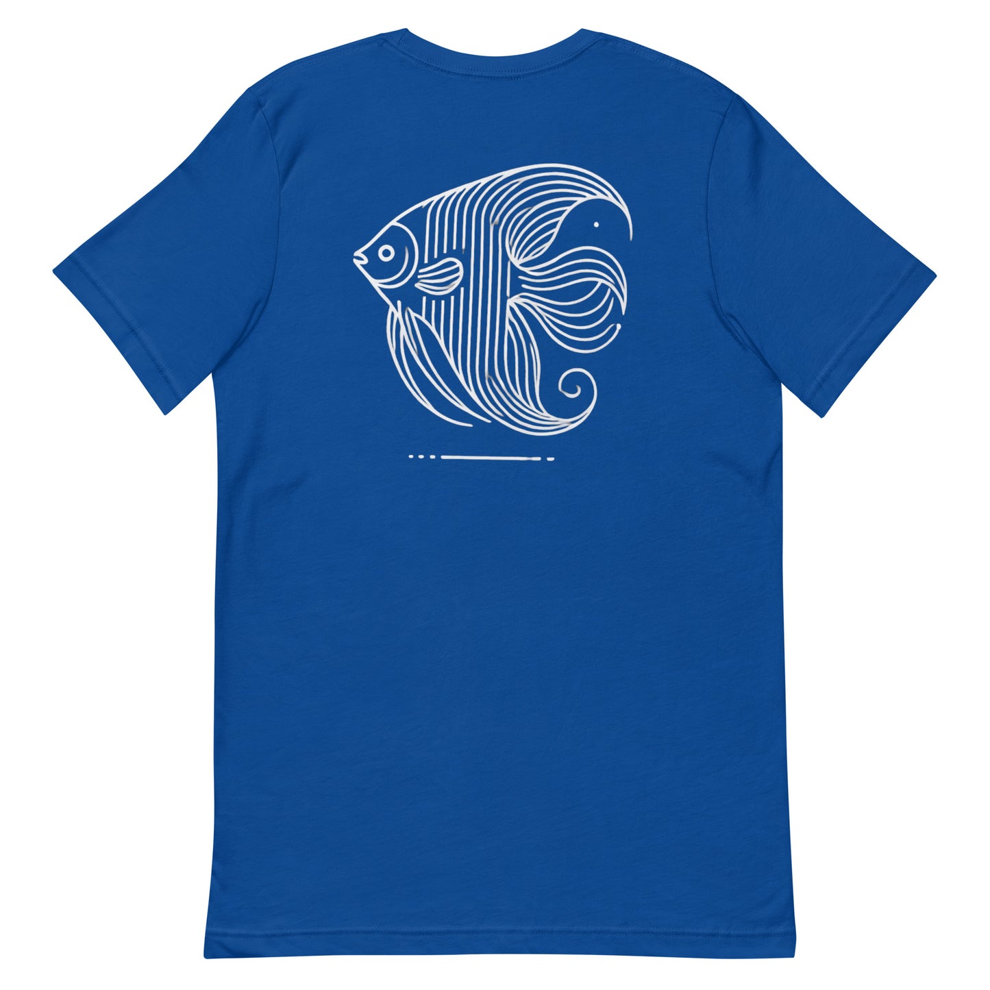 Unisex t-shirt “Angelfish Line Art”
