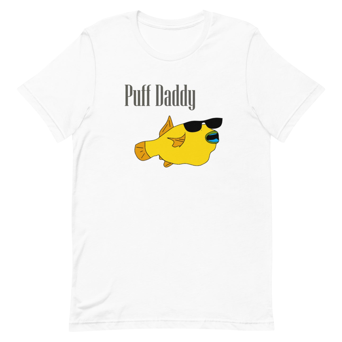 Unisex t-shirt “Puff Daddy w/Puffer Fish”
