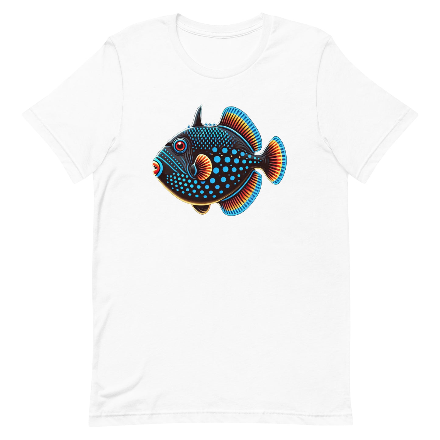 Unisex t-shirt “Neon Triggerfish”