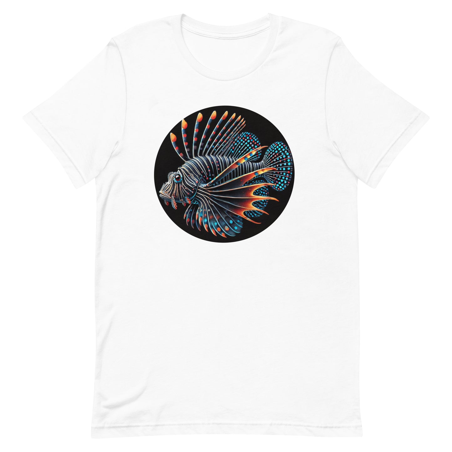 Unisex t-shirt “Neon Lionfish”