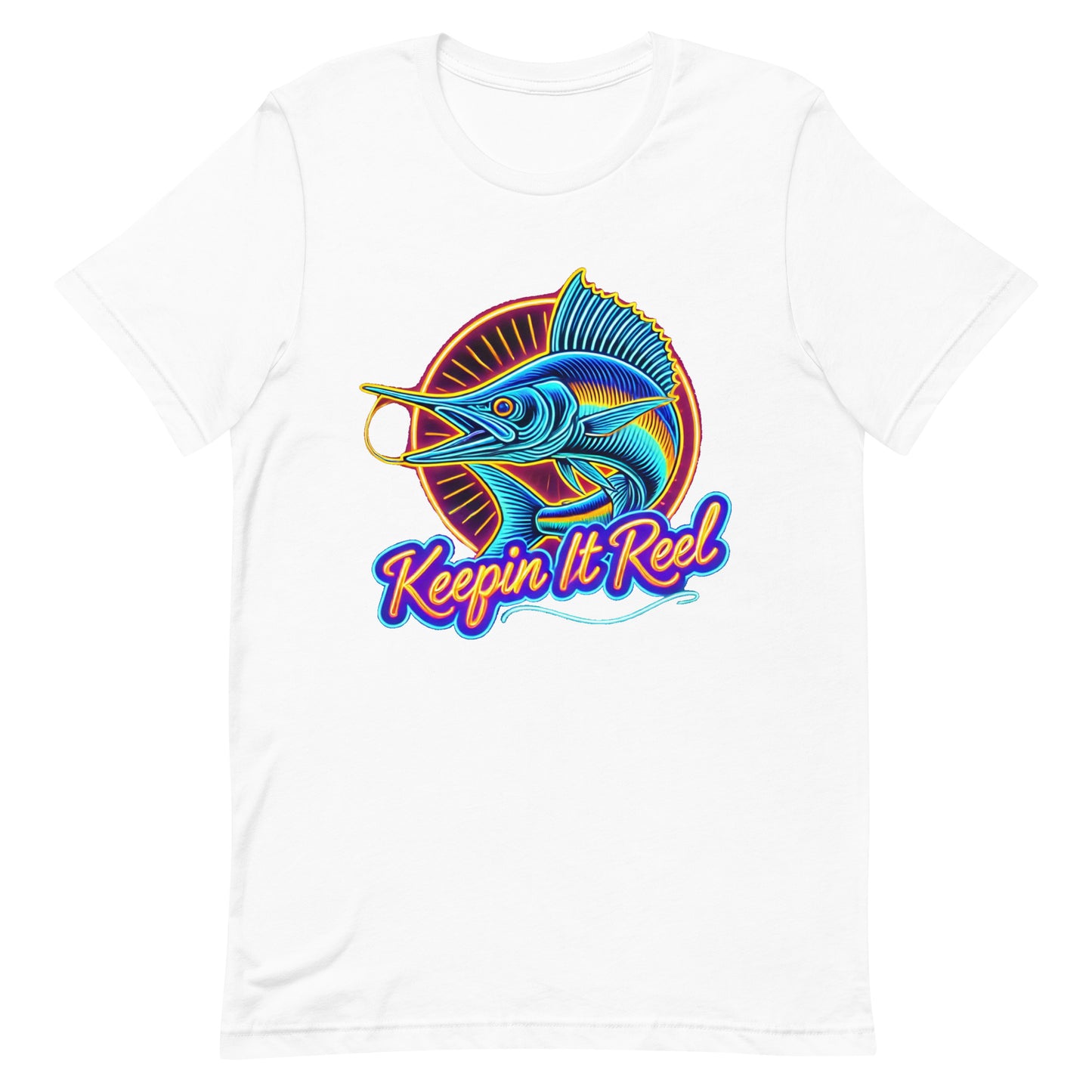 Unisex t-shirt "Neon Sailfish KIR"