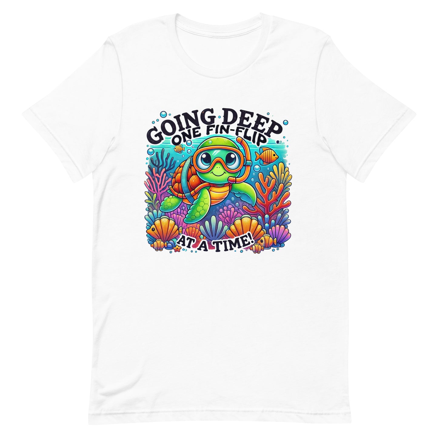 Unisex t-shirt "Scuba Turtle"