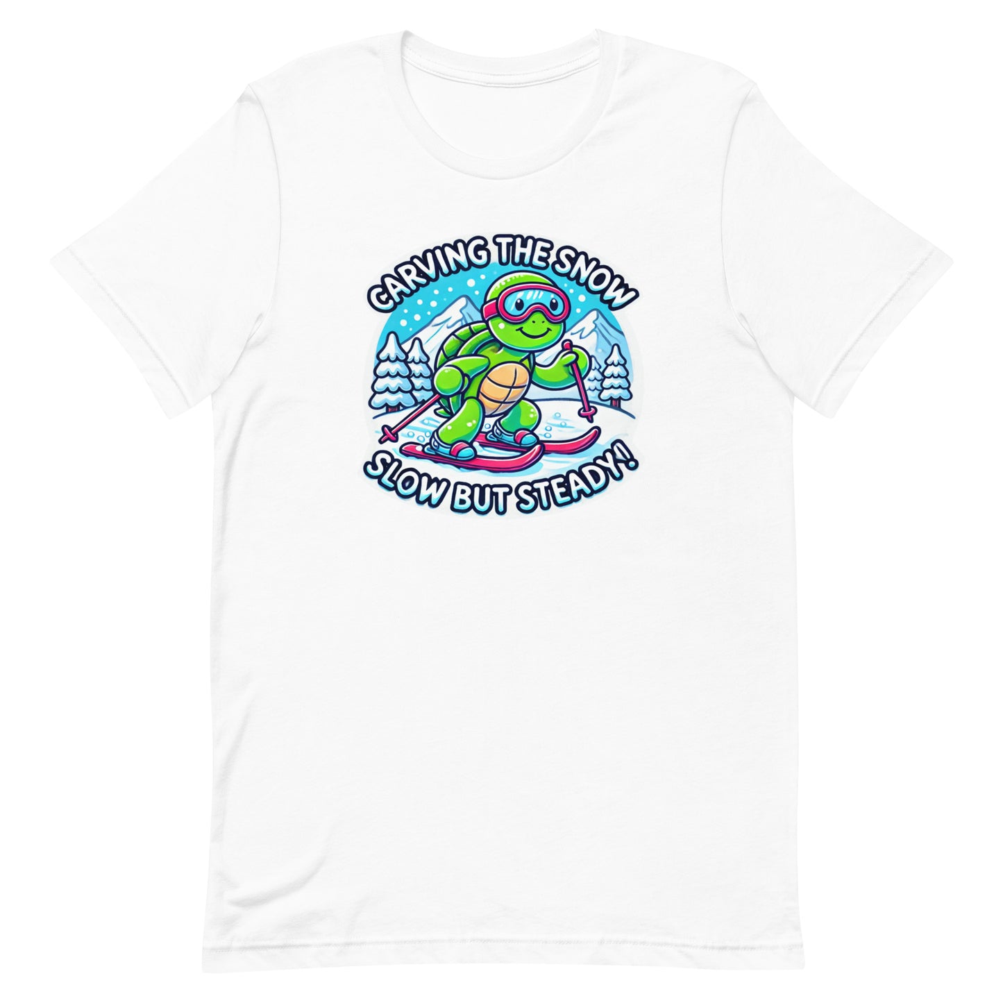 Unisex t-shirt "Ski Turtle"