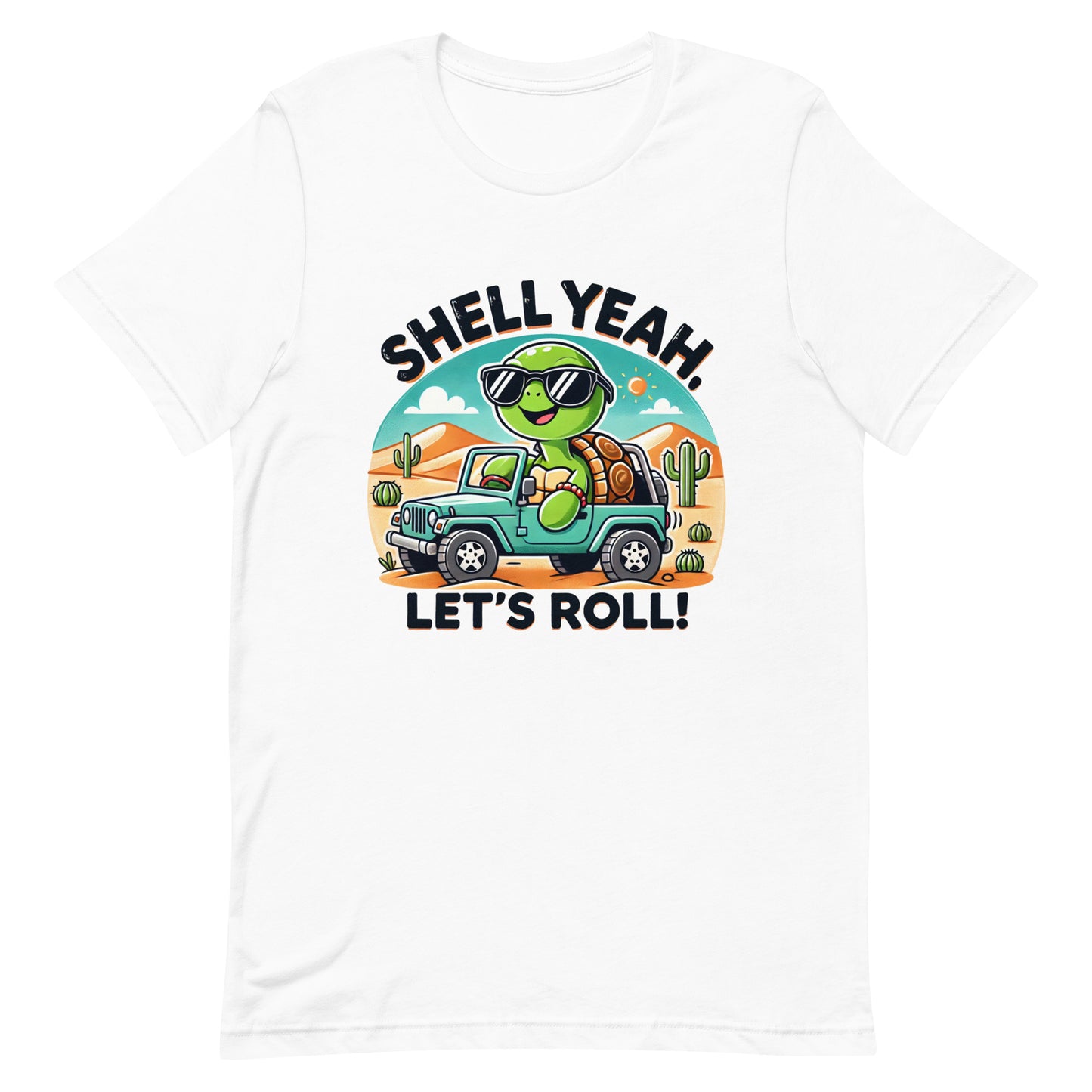 Unisex t-shirt "Shell Yeah Jeep Turtle"