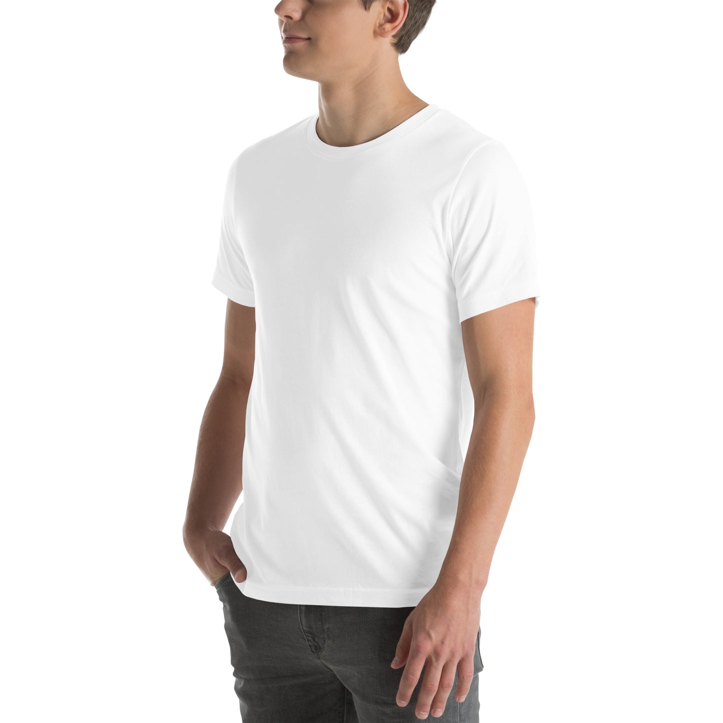 Unisex t-shirt "Neon Bass" Printed on back