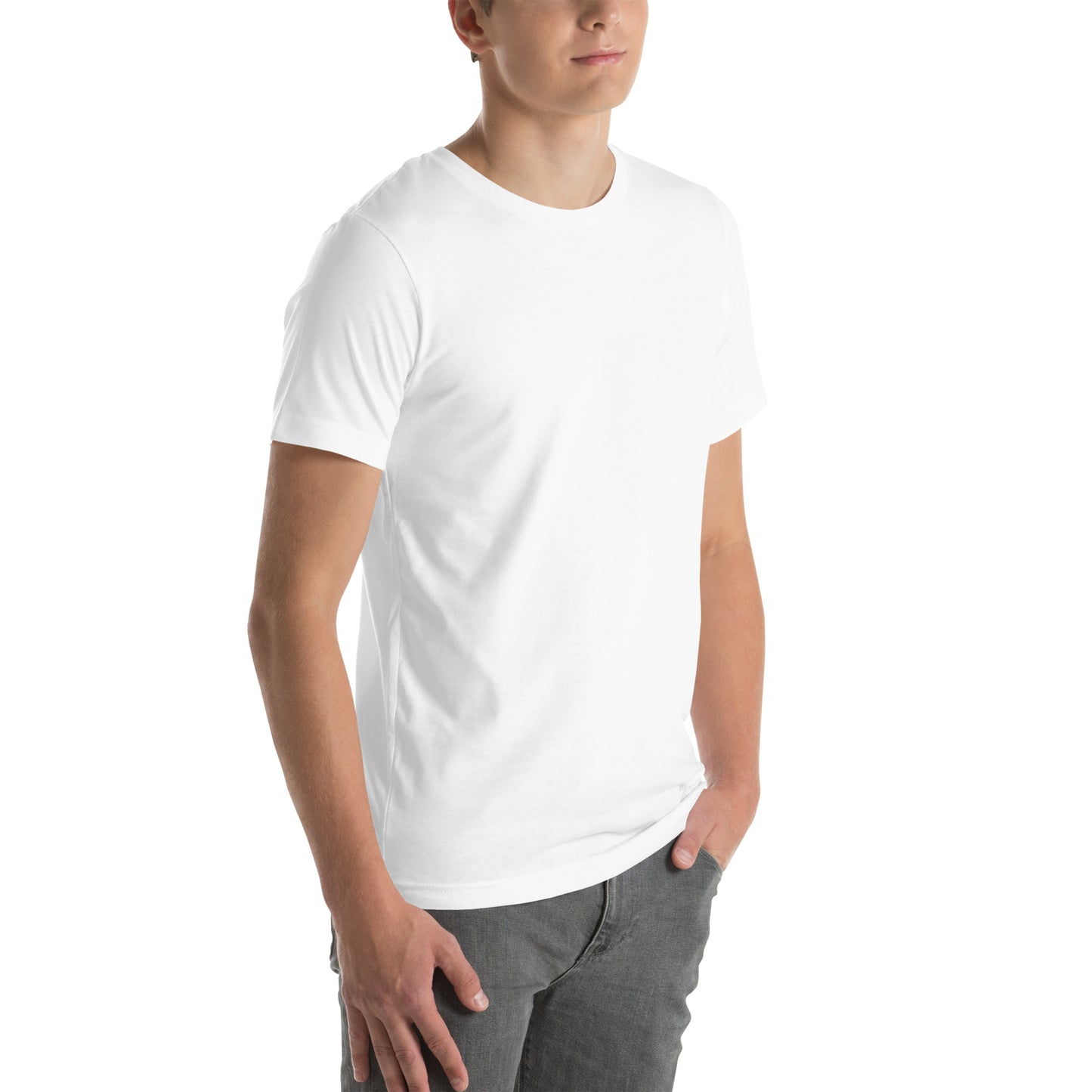 Unisex t-shirt "Neon Bass" Printed on back