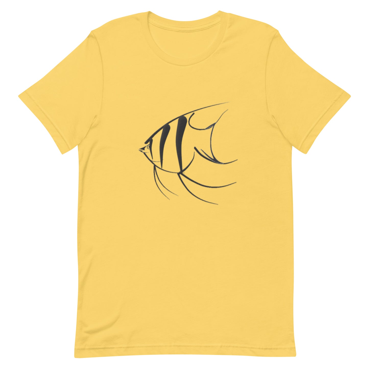 Unisex t-shirt “Abstract Altum Angelfish”