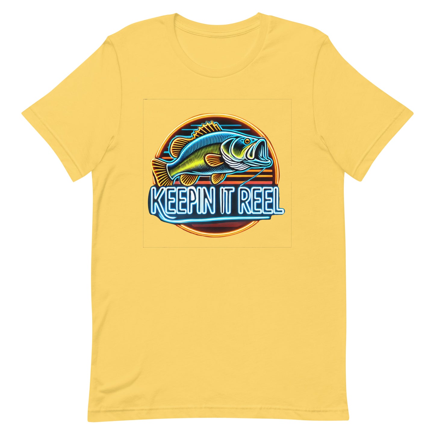Unisex t-shirt "Neon Bass KIR"