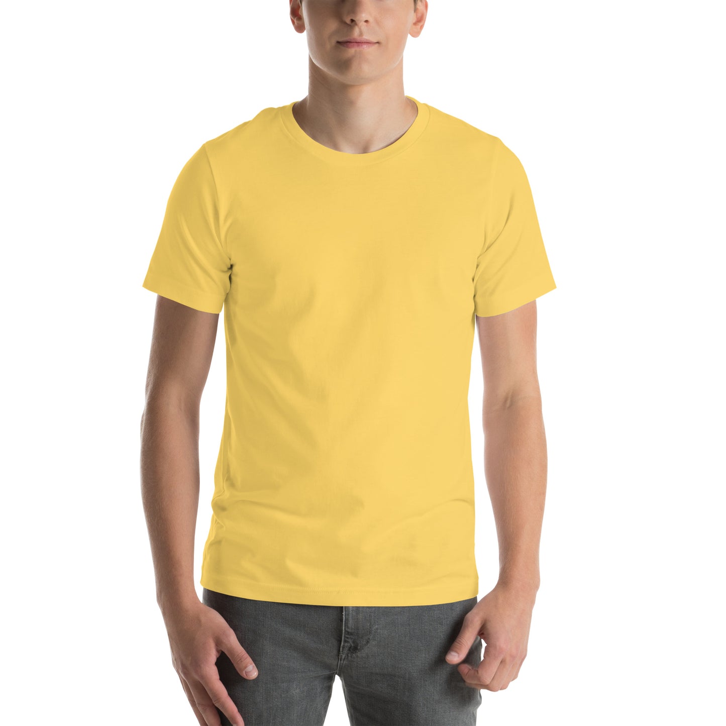 Unisex t-shirt "Neon Bass" Printed on back