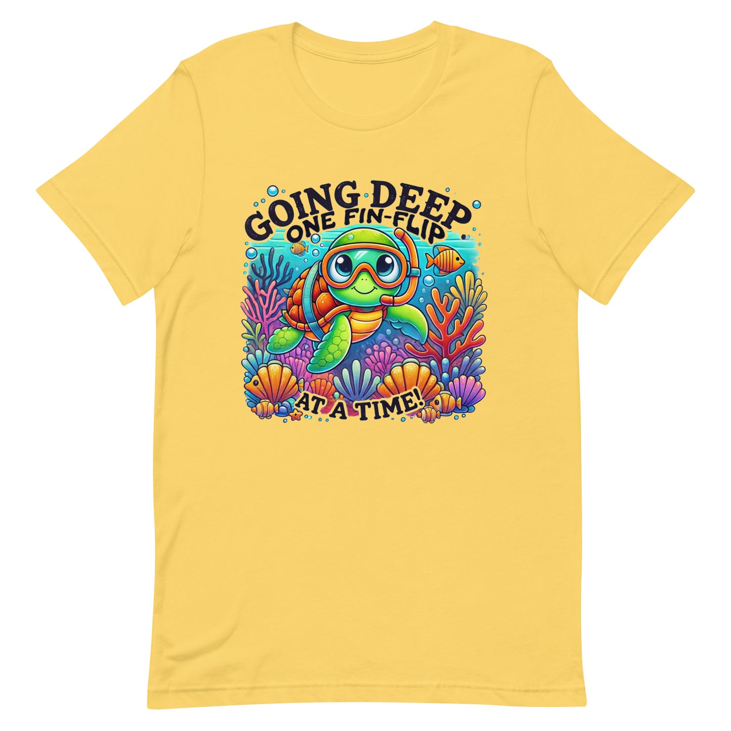 Unisex t-shirt "Scuba Turtle"
