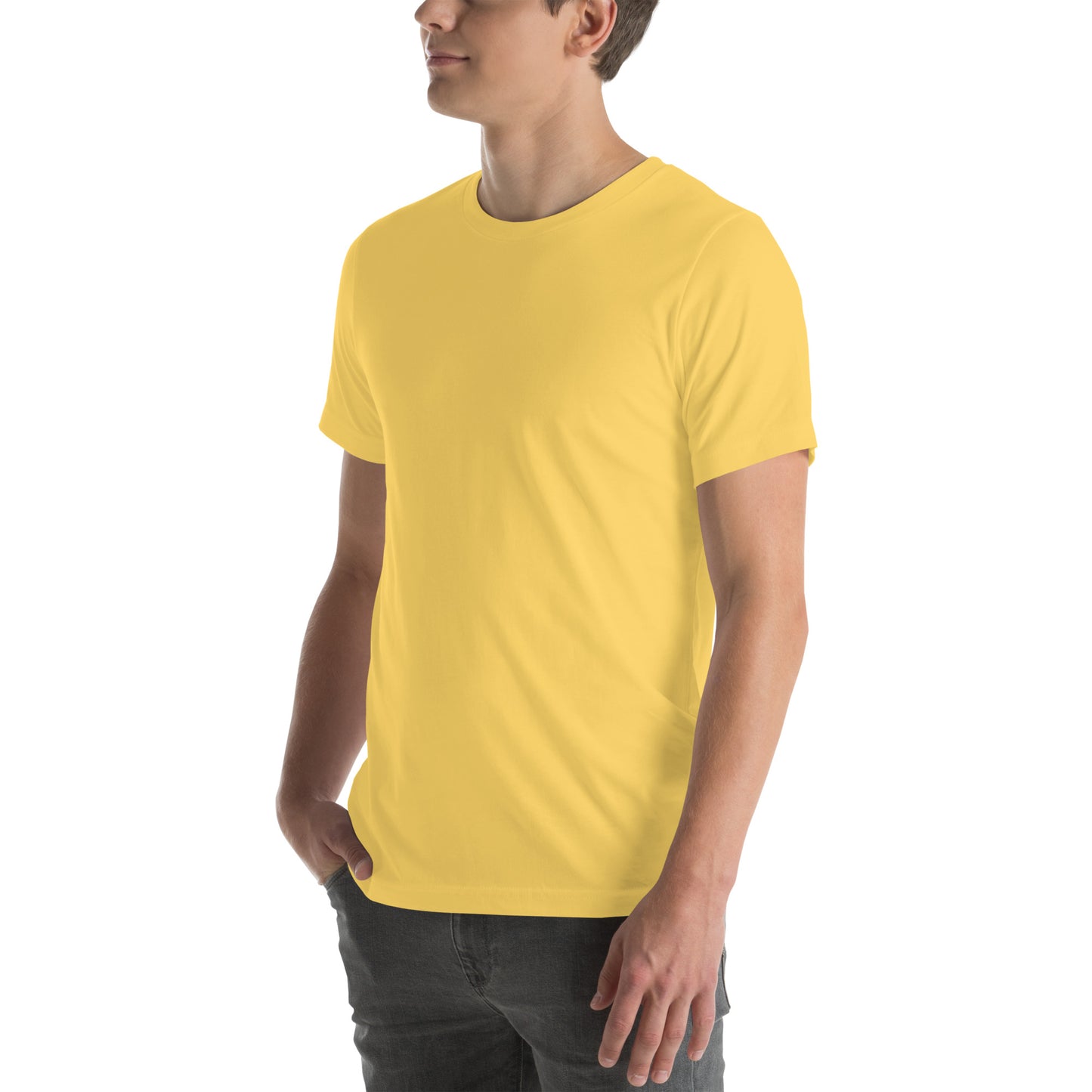 Unisex t-shirt "Neon Bass" Printed on back